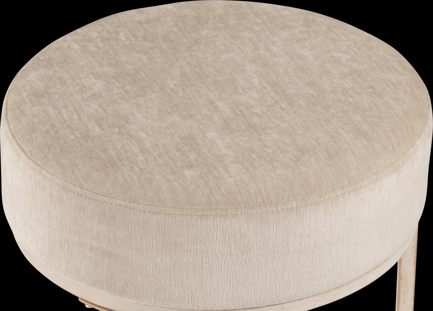Tennyson White Vanity Stool - Thumbnail - Image 5