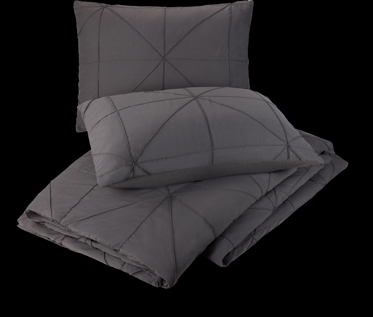 Tennystone Dark Gray Twin/Twin Extra Long 2 Pc Comforter Set - Thumbnail - Image 4