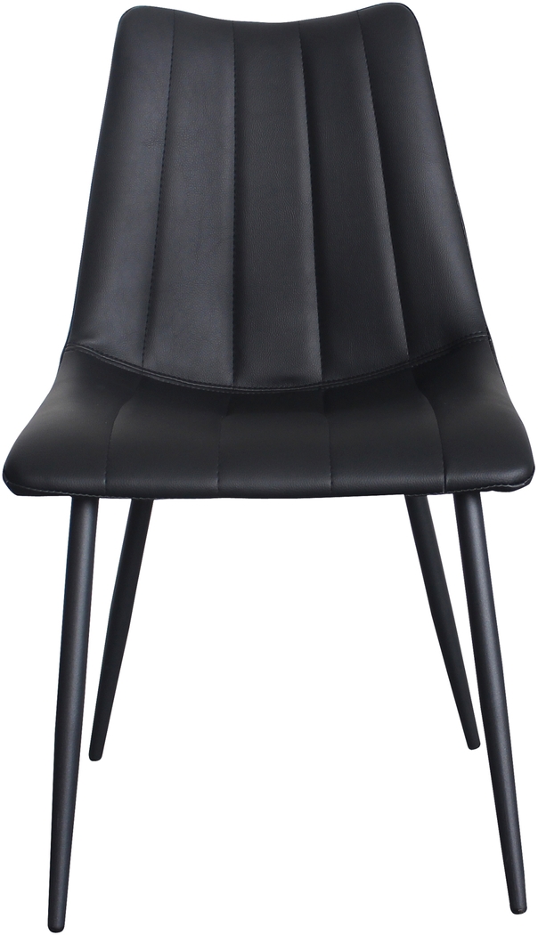 Tenton Black Side Chair, Set of 2 - Thumbnail - Image 2