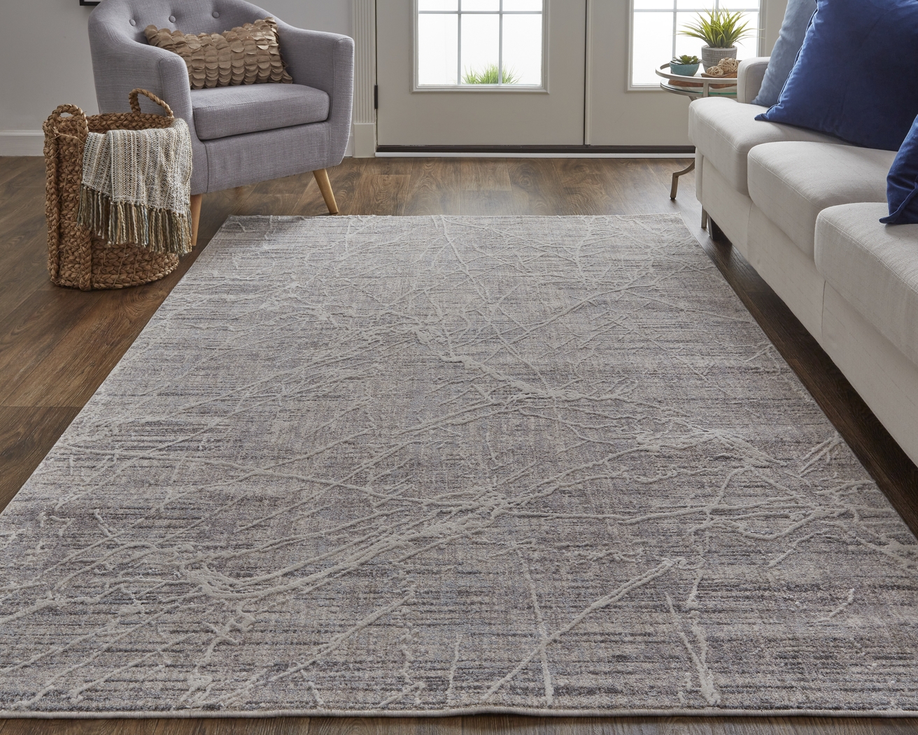 Tepise Taupe 5' x 8' Rug - Thumbnail - Image 2