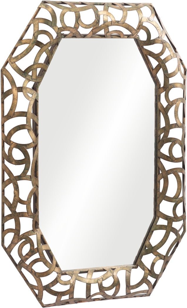 Tequesta Gold Mirror - Thumbnail - Image 2
