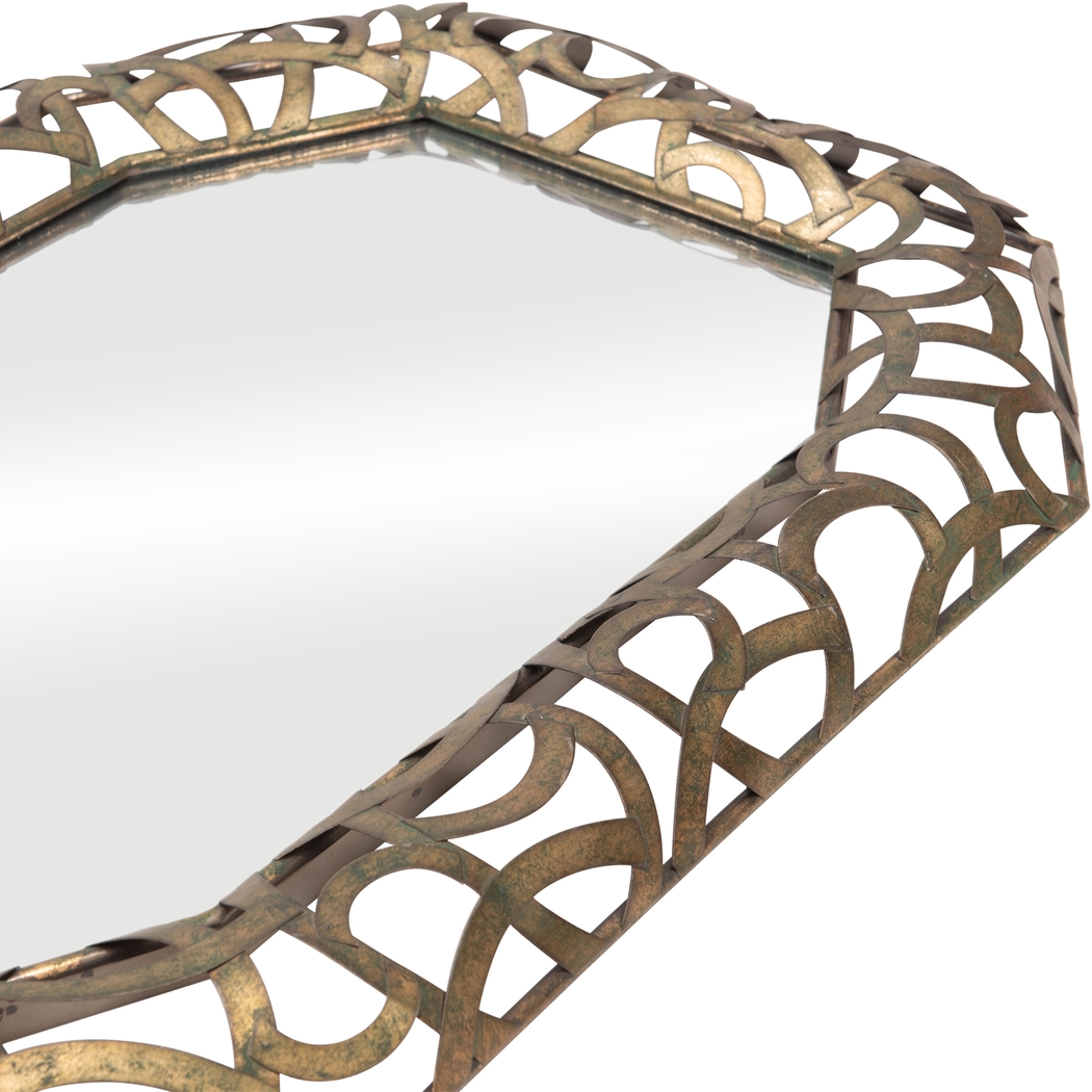 Tequesta Gold Mirror - Thumbnail - Image 4