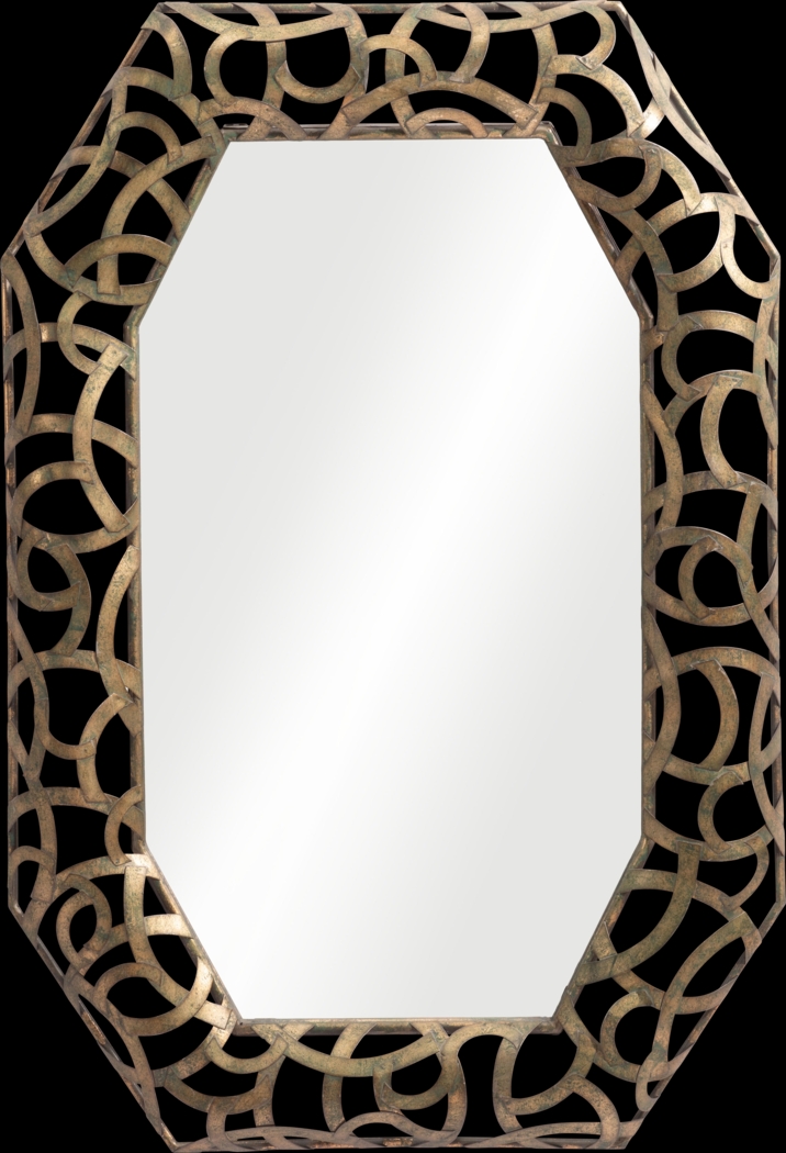 Tequesta Gold Mirror - Thumbnail - Image 1