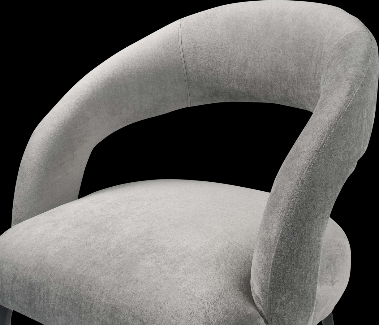 Teracalie II Gray Dining Chair - Thumbnail - Image 4