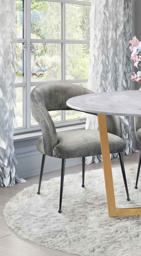 Teracalie II Gray Dining Chair - Thumbnail - Image 5