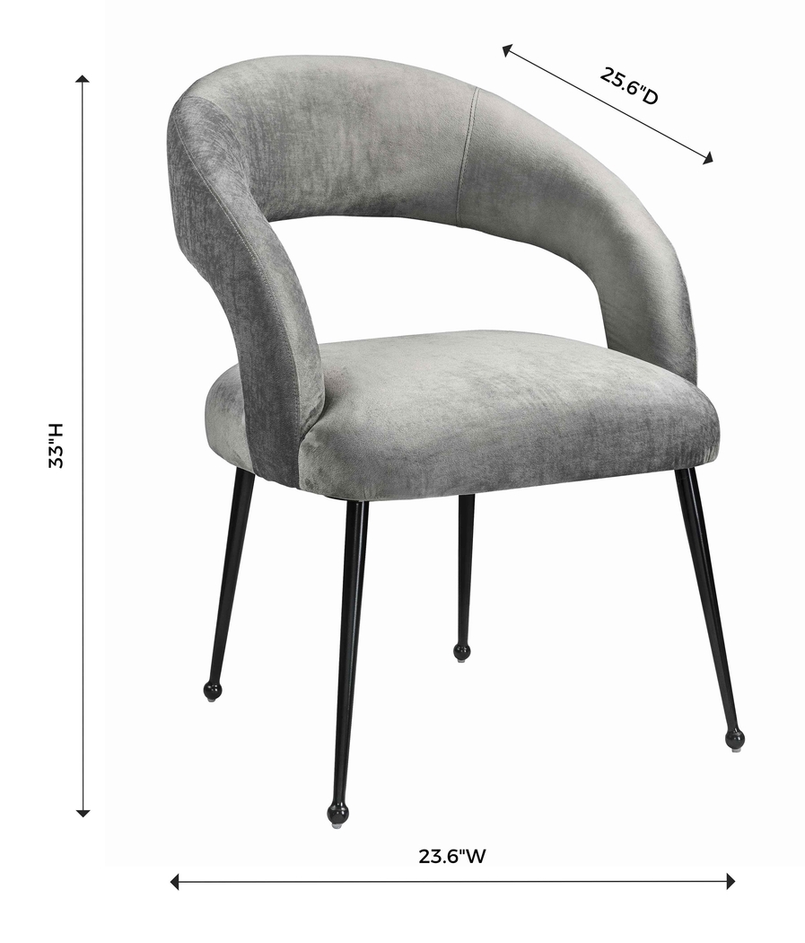 Teracalie II Gray Dining Chair - Thumbnail - Image 7