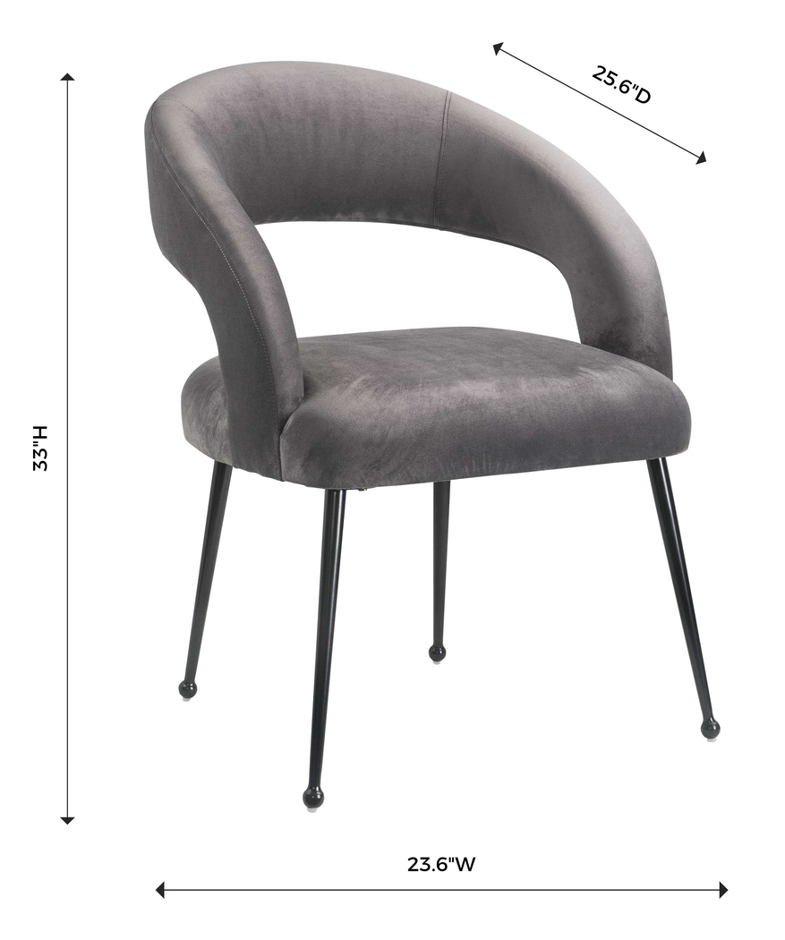 Teracalie III Gray Dining Chair - Thumbnail - Image 7