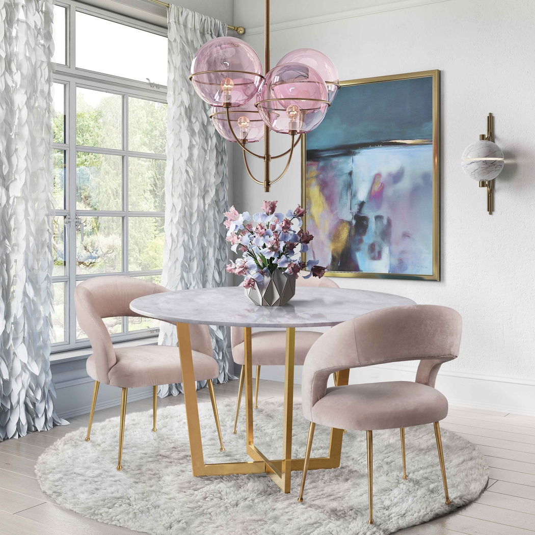 Teracalie IV Blush Dining Chair - Thumbnail - Image 6