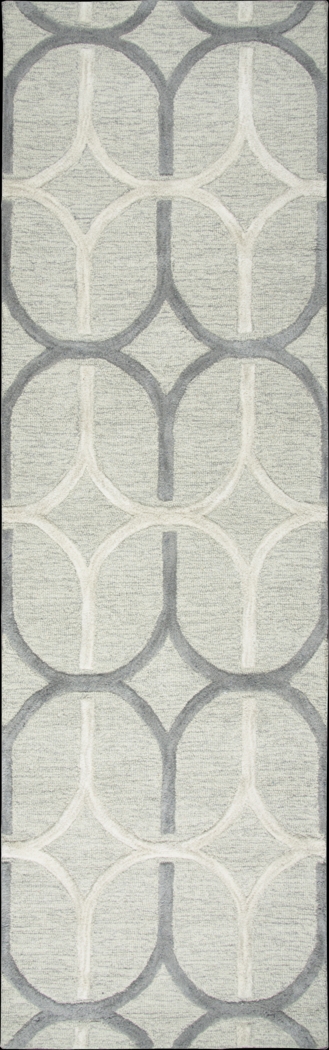 Terika Gray 2'6 x 10' Runner Rug - Thumbnail - Image 1
