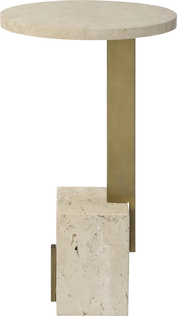 Terim Beige Accent Table - Thumbnail - Image 7