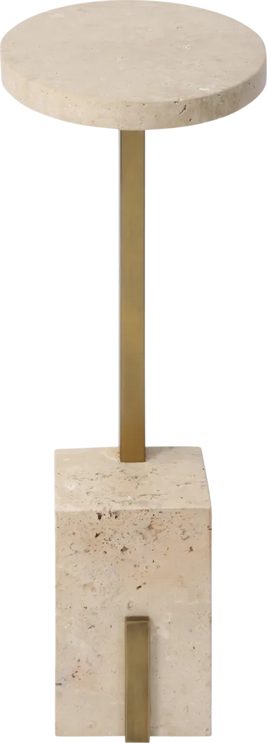 Terim Beige Accent Table - Thumbnail - Image 8