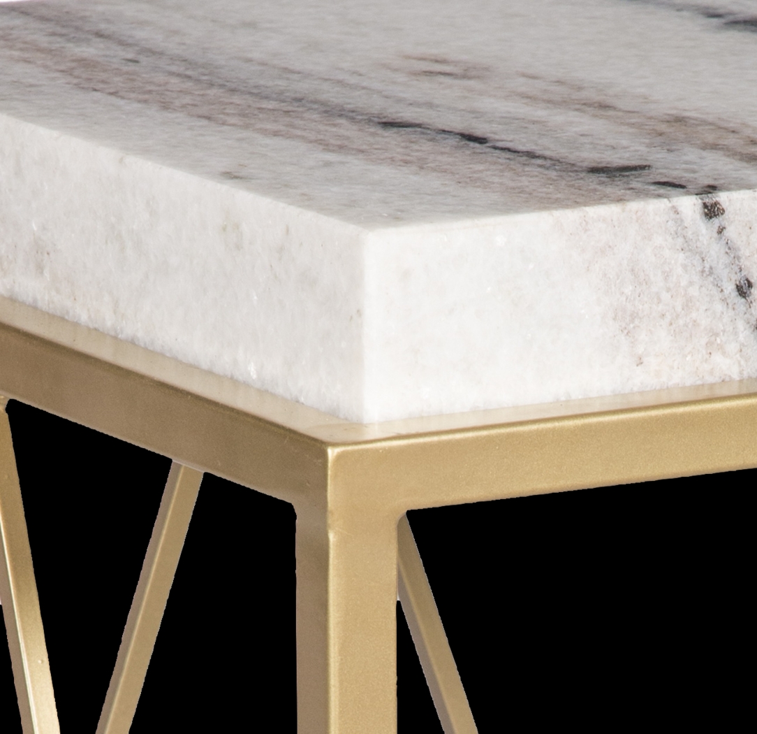 Ternian Gold Accent Table - Thumbnail - Image 4