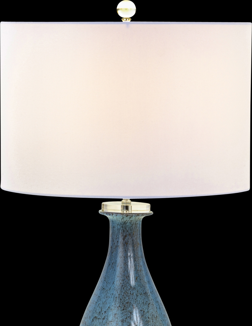 Terra Lake Blue Table Lamps, Set of 2 - Thumbnail - Image 2
