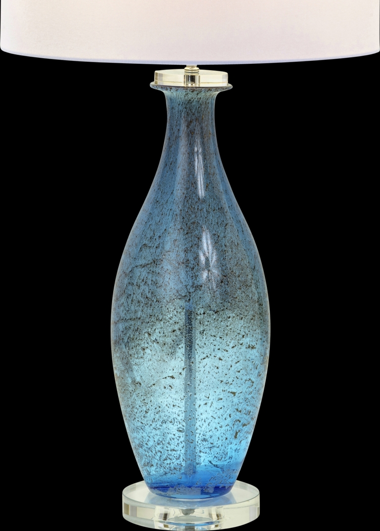 Terra Lake Blue Table Lamps, Set of 2 - Thumbnail - Image 3