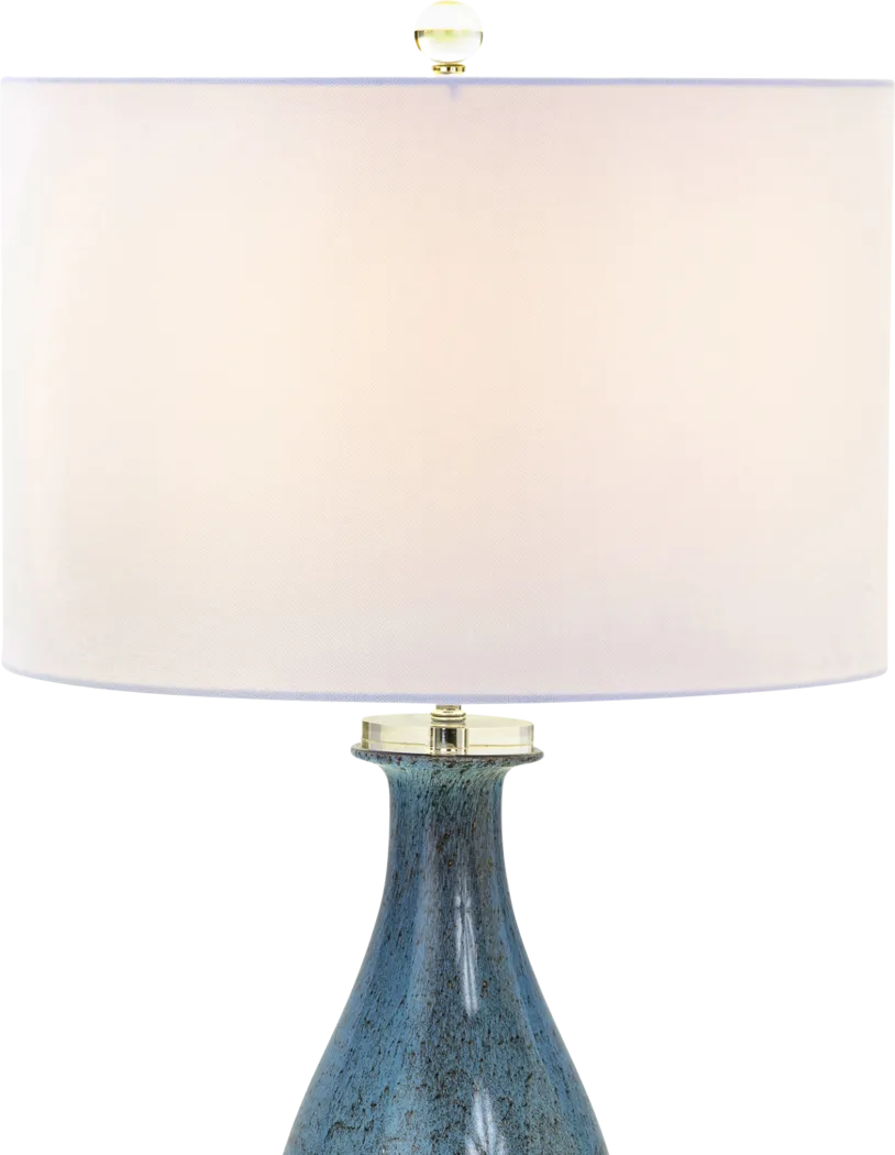 Terra Lake Blue Table Lamps, Set of 2 - Thumbnail - Image 2