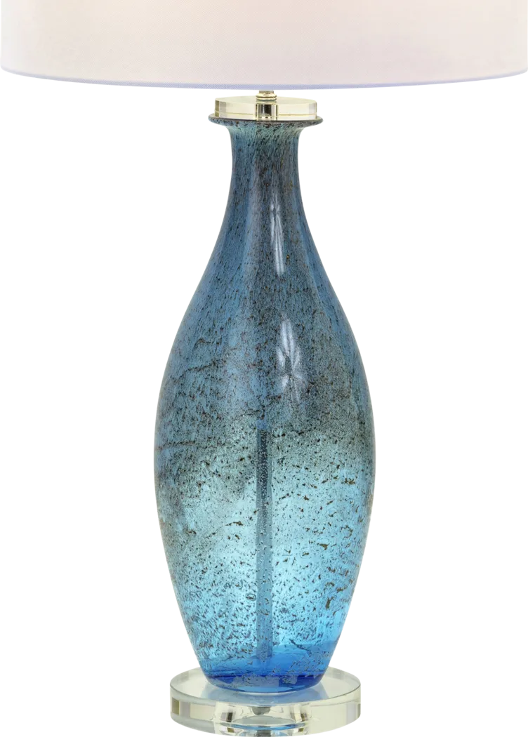 Terra Lake Blue Table Lamps, Set of 2 - Thumbnail - Image 3