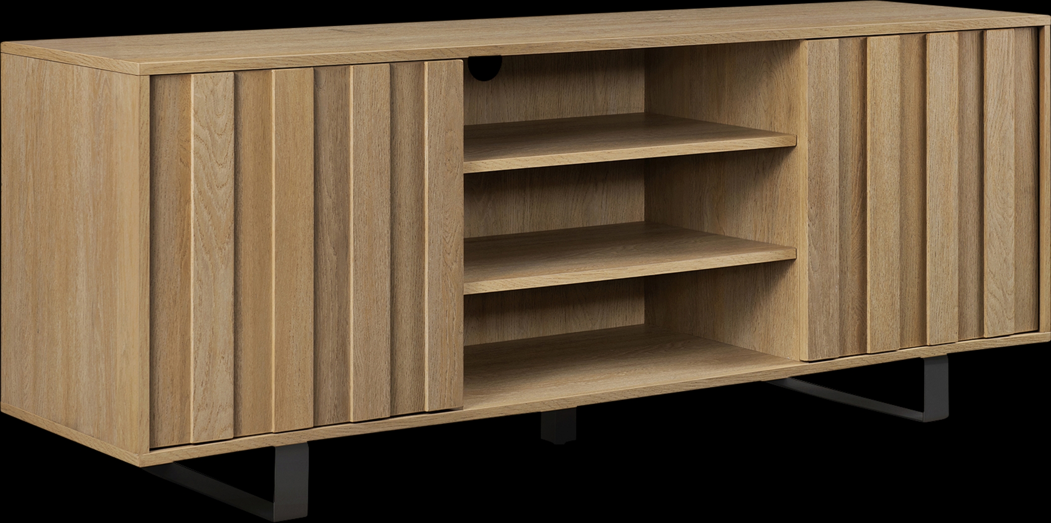 Terranove Oak 60 in. Console - Thumbnail - Image 1