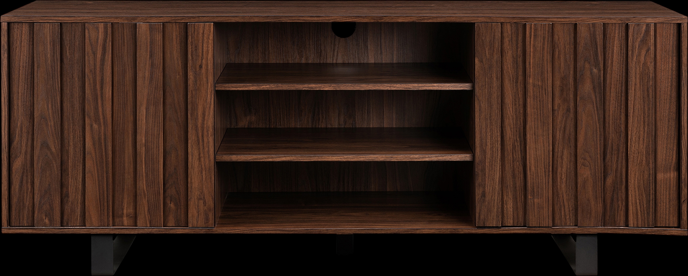Terranove Walnut 60 in. Console - Thumbnail - Image 3