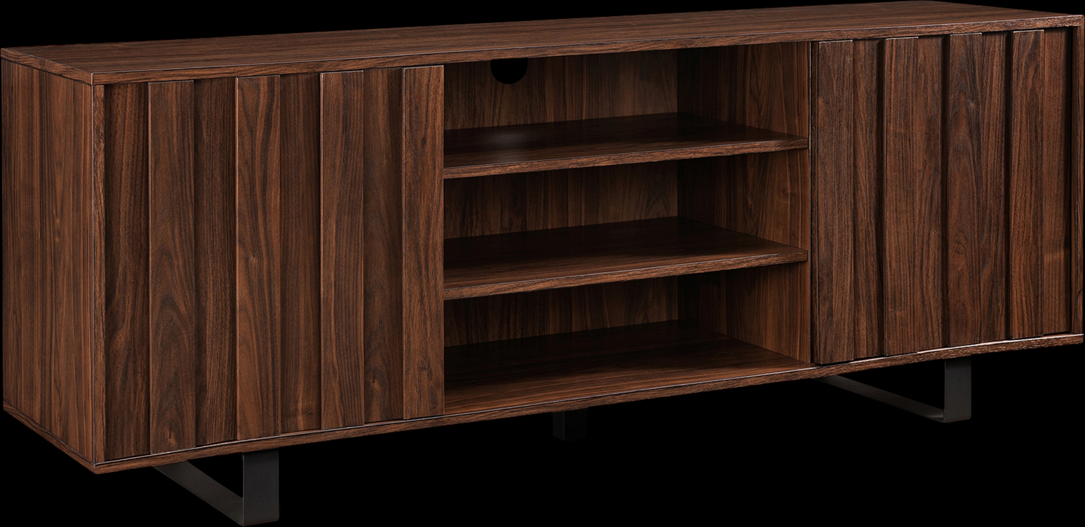 Terranove Walnut 60 in. Console - Thumbnail - Image 1