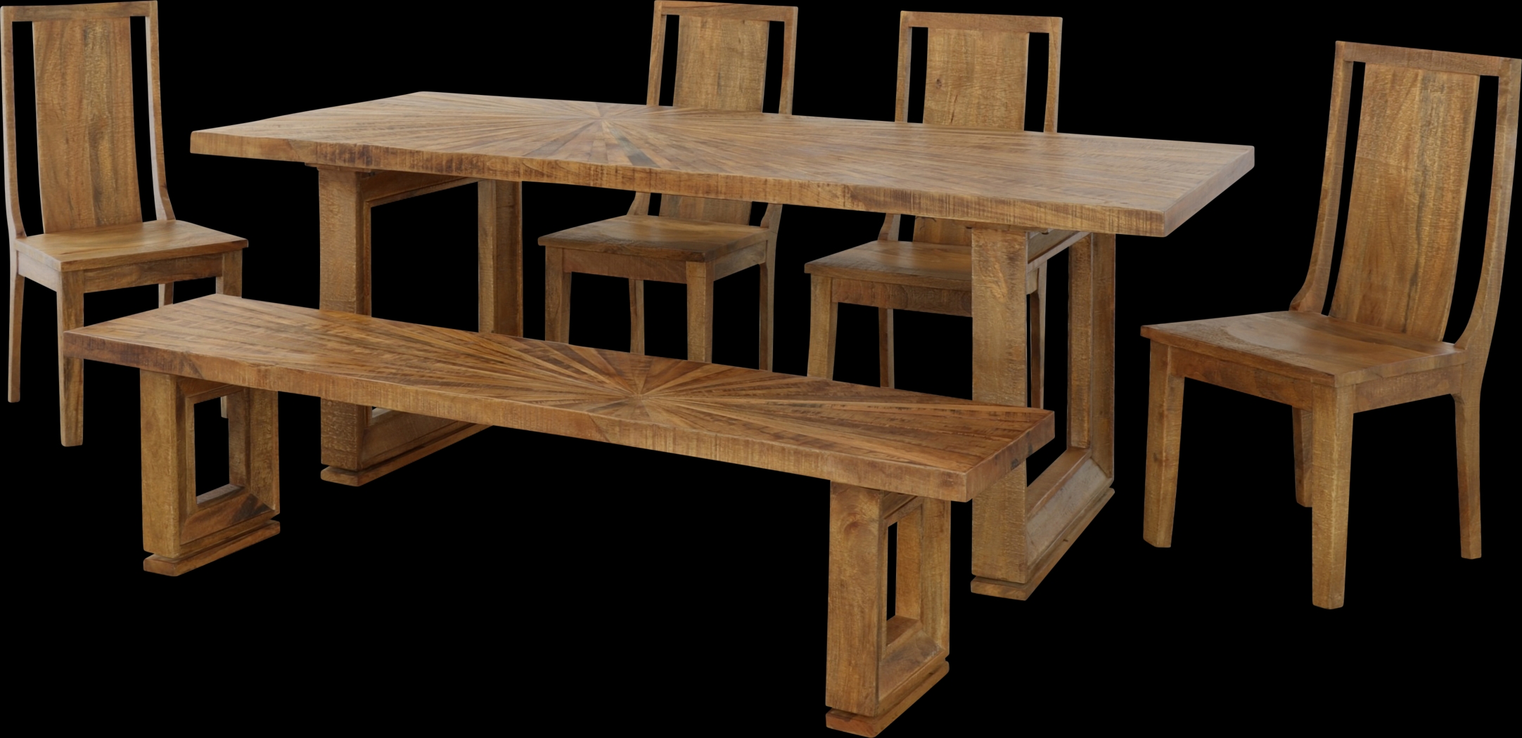 Terrapine Brown Dining Table - Thumbnail - Image 7