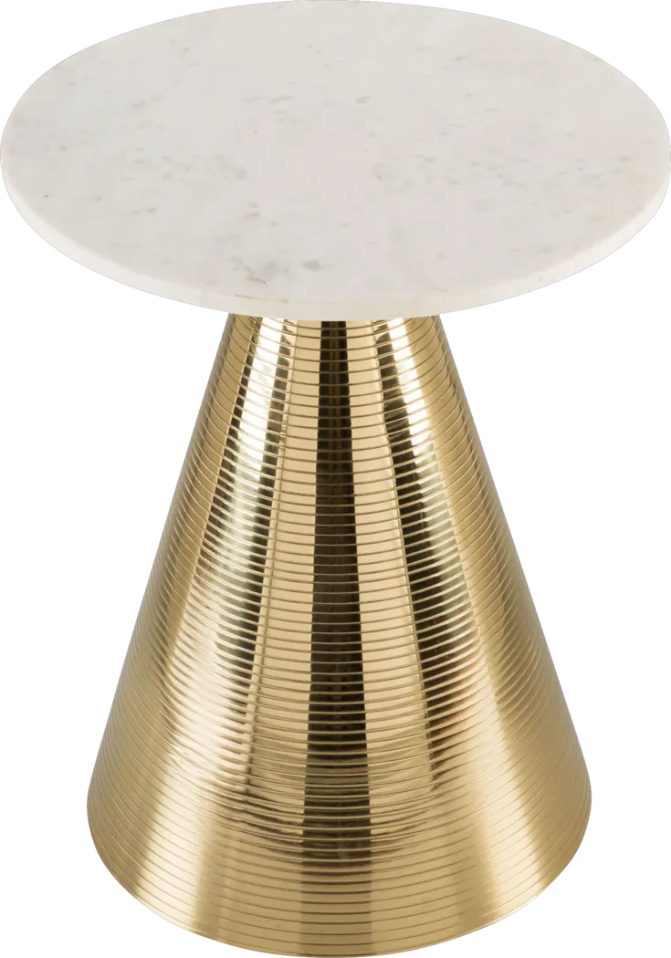 Terrel Gold Accent Table - Thumbnail - Image 2