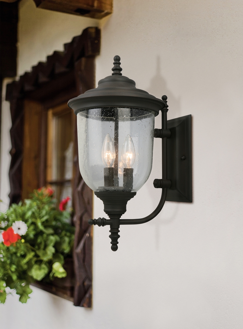 Terrell Road Black Outdoor Sconce - Thumbnail - Image 2