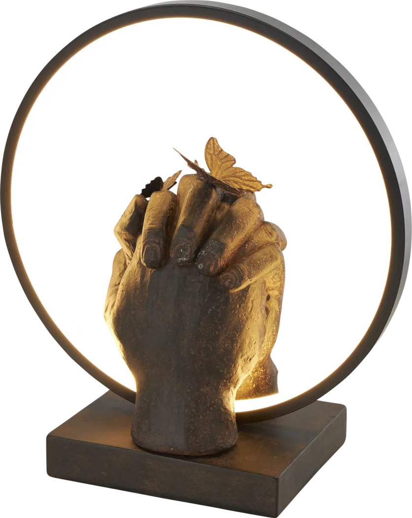 Terrenna Black Lamp - Thumbnail - Image 1