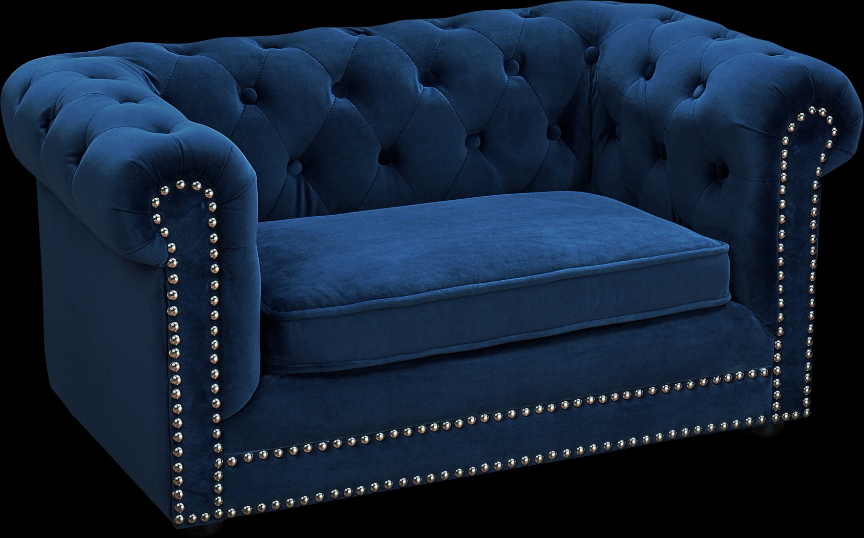 Terrier Navy Pet Bed - Thumbnail - Image 1