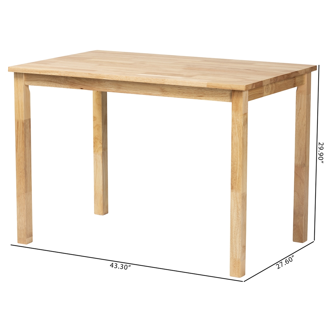Tersolo Natural Dining Table - Thumbnail - Image 9