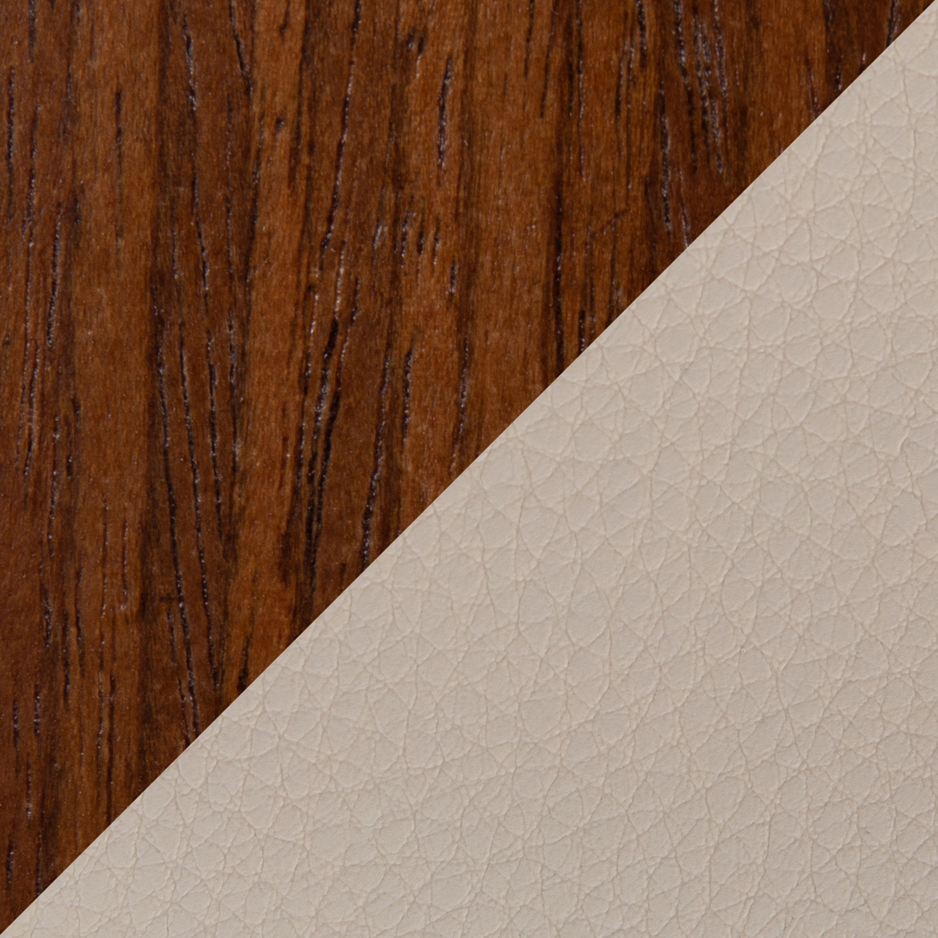 Tescord IV Cream Adjustable Swivel Barstool, Set of 3 - Thumbnail - Image 11