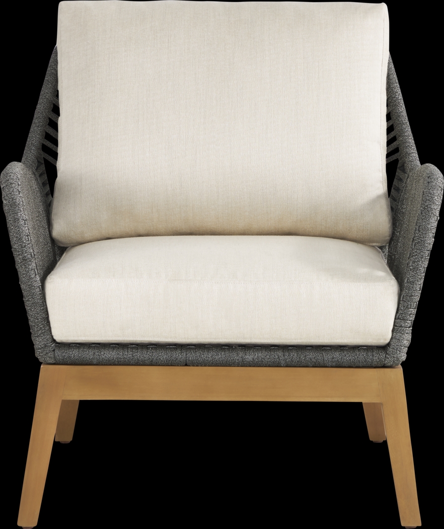 Tessere Gray 6 Pc Outdoor Chat Set - Thumbnail - Image 3