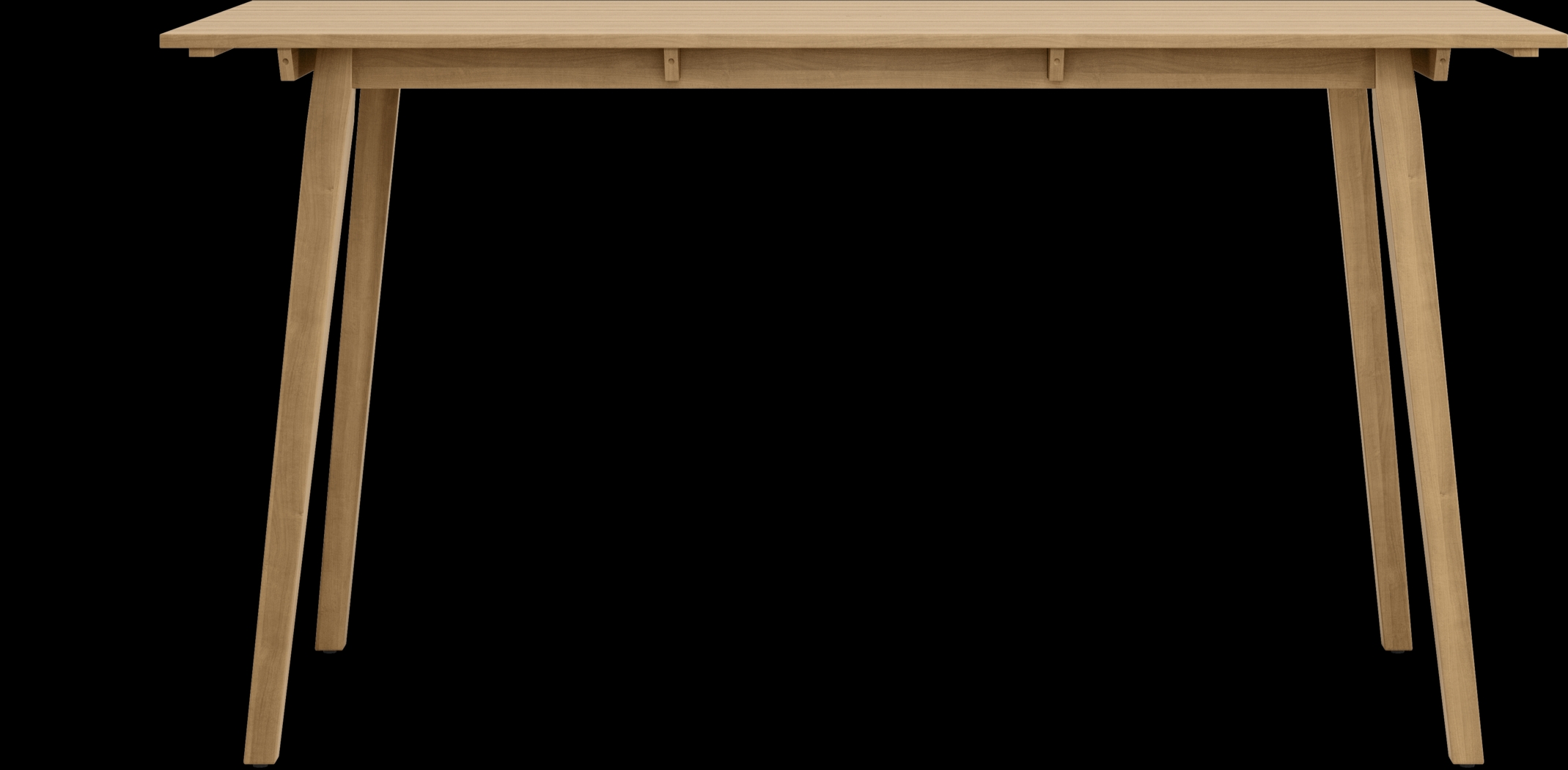 Tessere Natural 7 Pc Bar Height Outdoor Dining Set with Gray Barstools - Thumbnail - Image 3