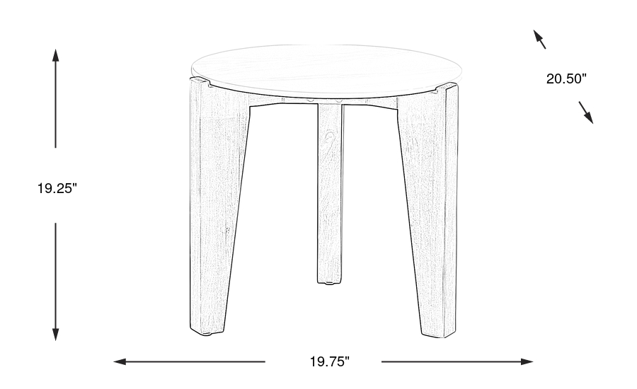 Dimension Image. Please refer to the Dimension Tab on this page for dimension details.