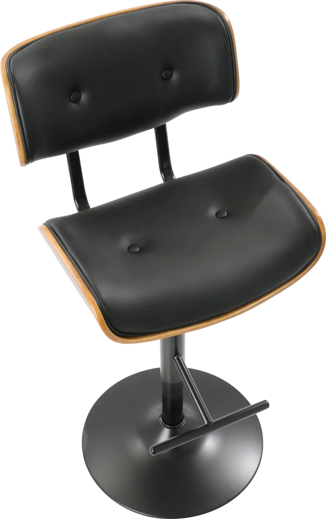 Tesshire Black Adjustable Barstool, Set of 2 - Thumbnail - Image 5