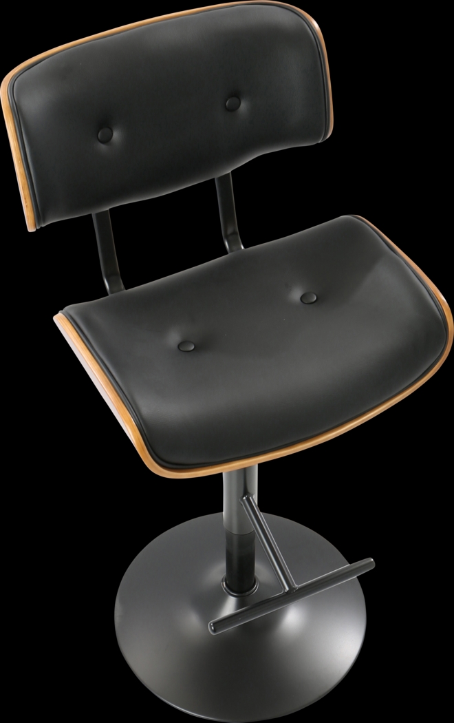 Tesshire Black Adjustable Swivel Barstool, Set of 3 - Thumbnail - Image 13