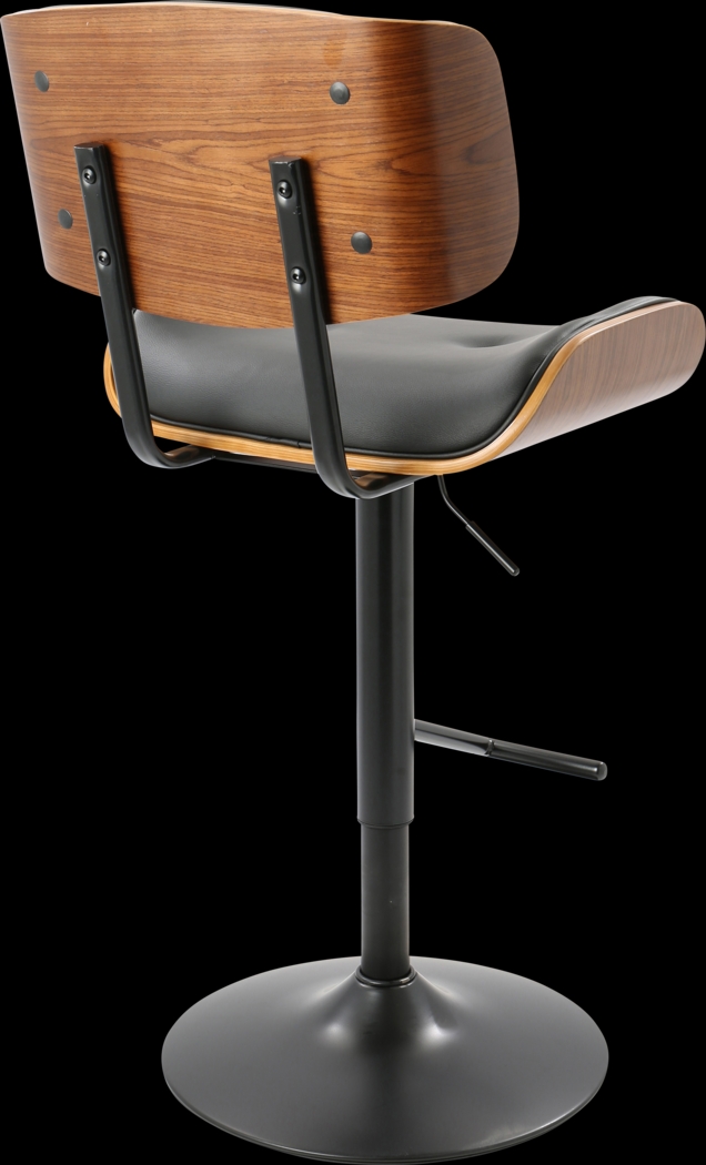 Tesshire Black Adjustable Swivel Barstool, Set of 3 - Thumbnail - Image 10