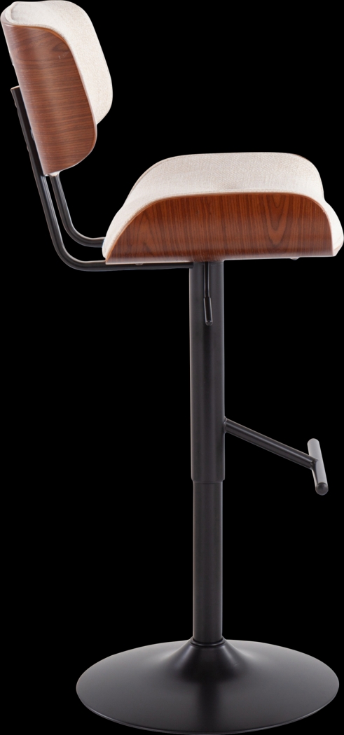 Tesshire Cream Adjustable Barstool, Set of 2 - Thumbnail - Image 9