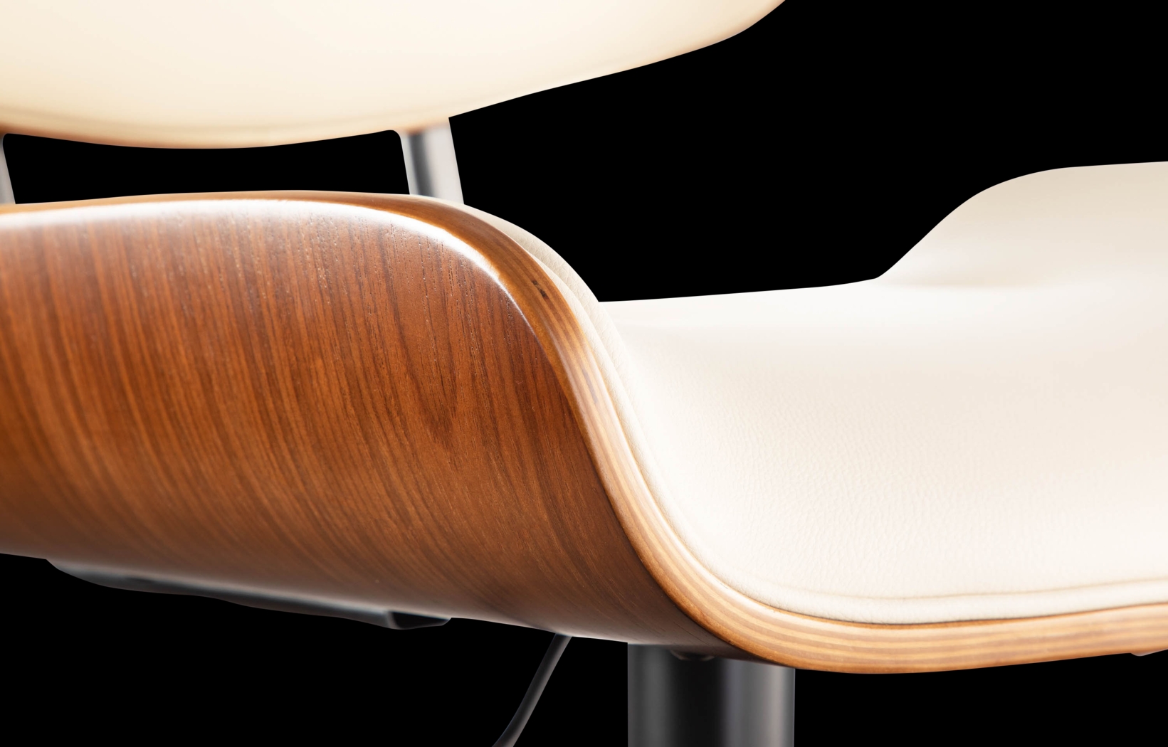 Tesshire Cream Adjustable Swivel Barstool, Set of 3 - Thumbnail - Image 17