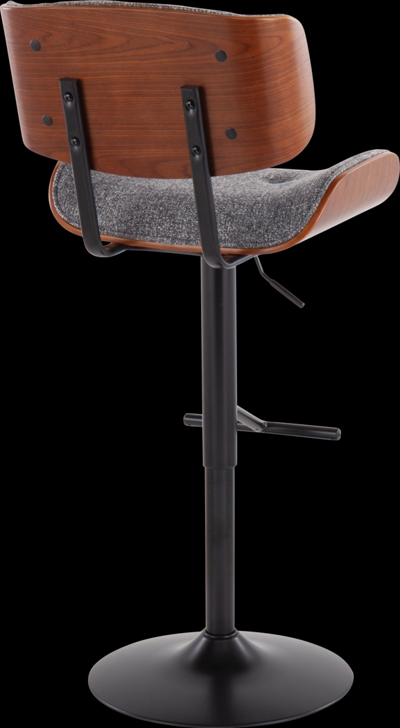 Tesshire Gray Adjustable Barstool, Set of 2 - Thumbnail - Image 6