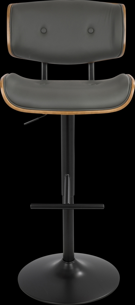 Tesshire Gray Adjustable Swivel Barstool, Set of 3 - Thumbnail - Image 12