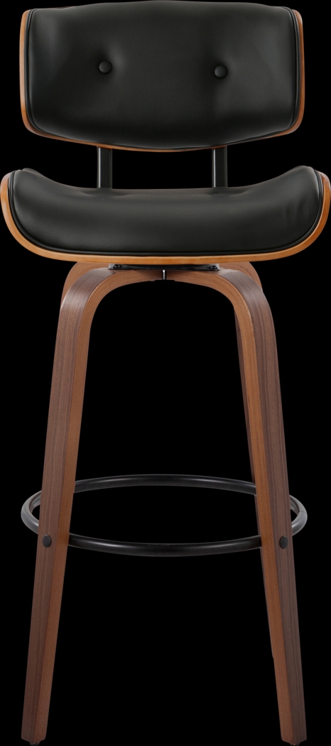 Tesshire II Black Swivel Barstool, Set of 2 - Thumbnail - Image 10