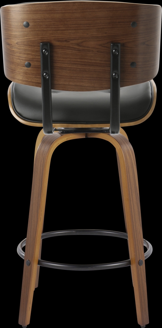 Tesshire II Black Swivel Counter Height Stool, Set of 2 - Thumbnail - Image 7