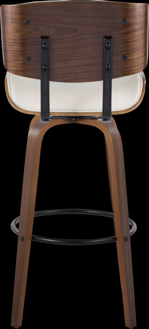 Tesshire II Cream Swivel Barstool, Set of 2 - Thumbnail - Image 9