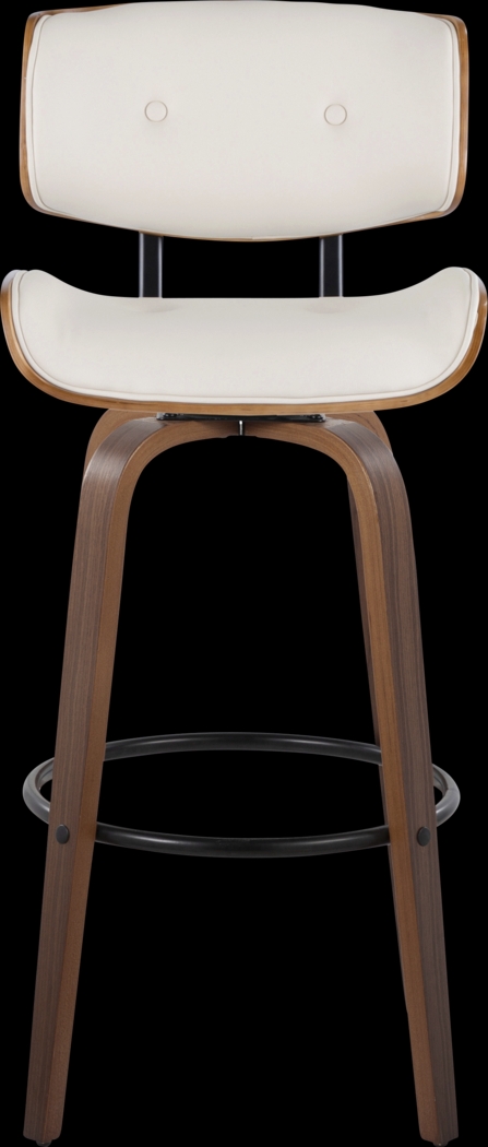 Tesshire II Cream Swivel Barstool, Set of 2 - Thumbnail - Image 10