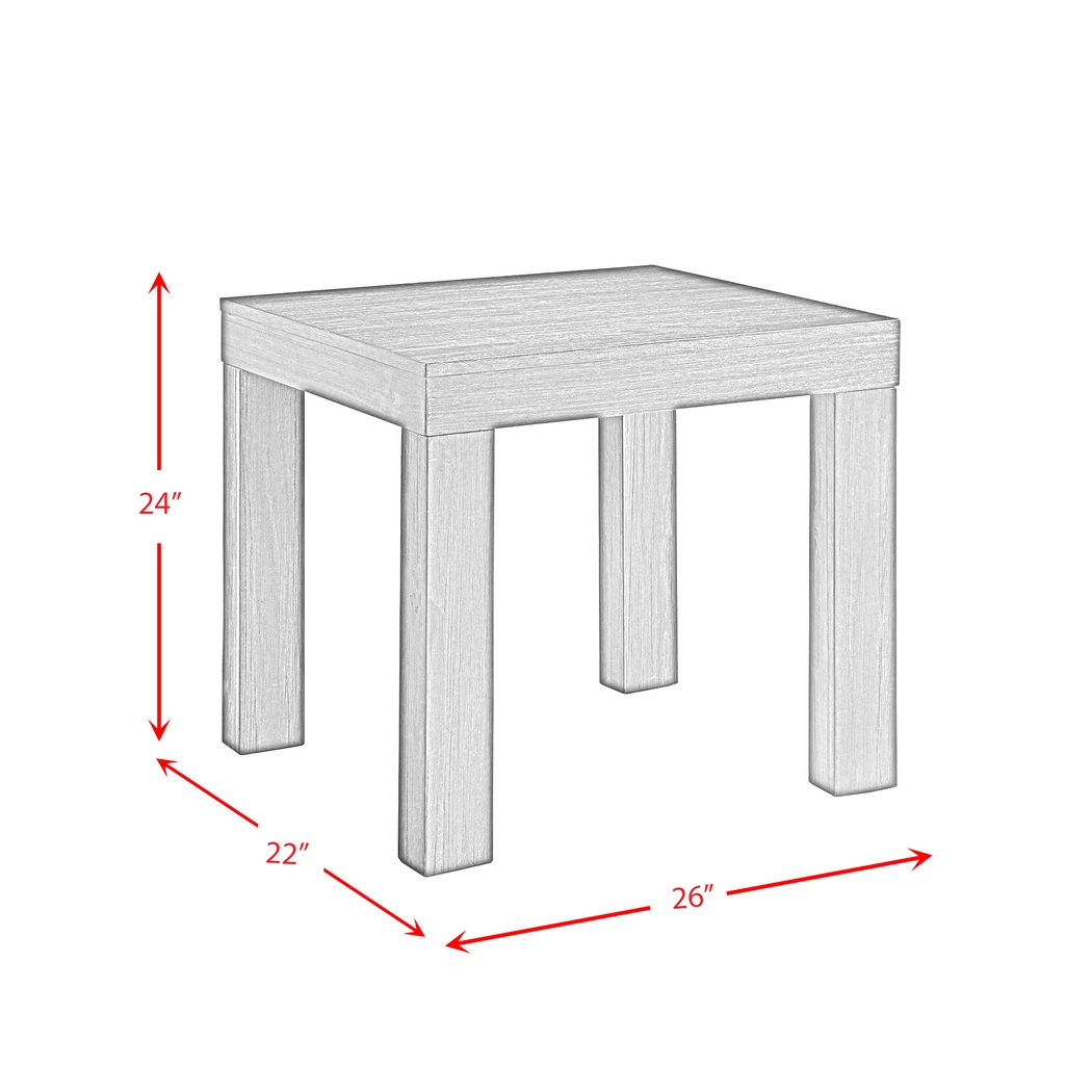 Teti Dark Walnut End Table - Thumbnail - Image 3