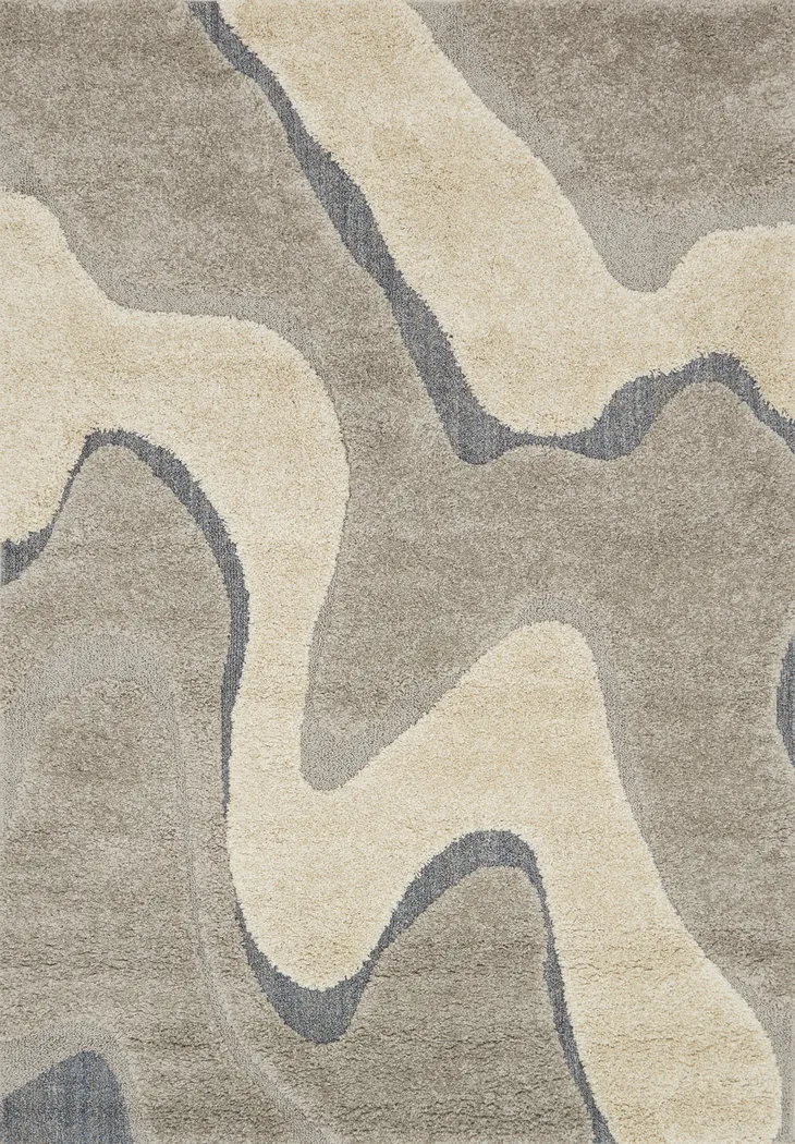 Tetsu Gray 5'3 x 7'7 Rug - Thumbnail - Image 1