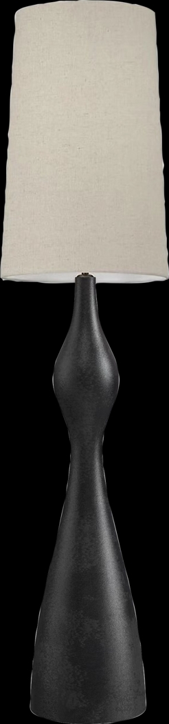 Tevis Black Floor Lamp - Thumbnail - Image 1