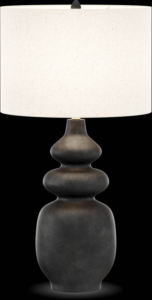 Tevis Black Table Lamp - Thumbnail - Image 2