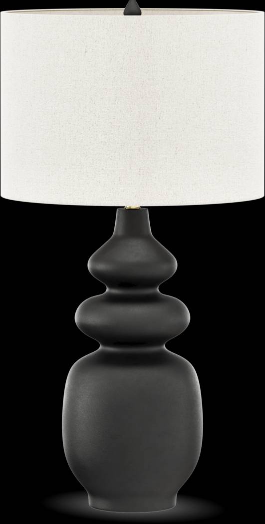 Tevis Black Table Lamp - Thumbnail - Image 1
