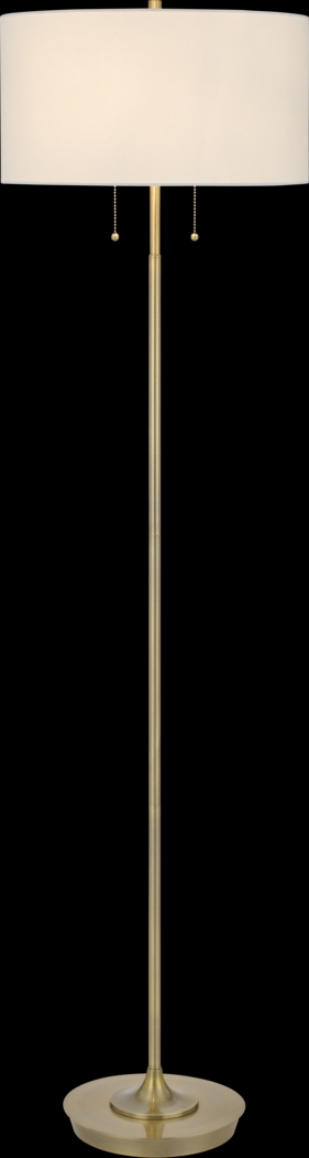 Texoma Loop Brass Floor Lamp - Thumbnail - Image 2